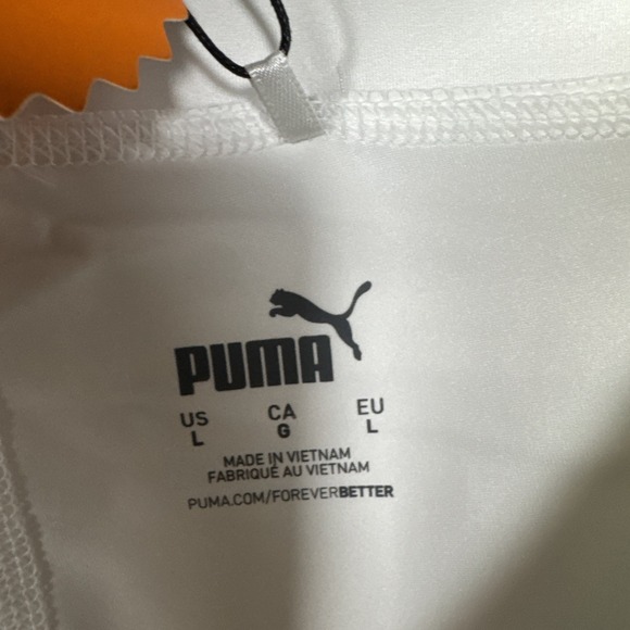 NWT  PUMA PWRSHAPE White Blue Floral  Golf Skort‎ Size Large - Picture 8 of 9